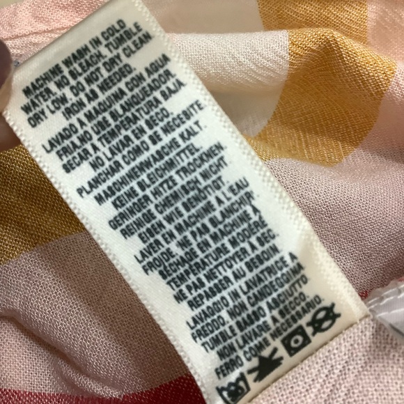 Cloth & Stone Naomi Halter Dress Multicolor Striped Tunic - Picture 9 of 9